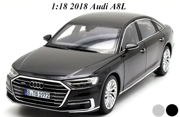 1:18 Scale 2018 Audi A8L Diecast Car Model