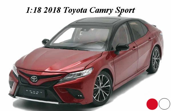 1:18 Scale 2018 Toyota Camry Sport Diecast Car Model