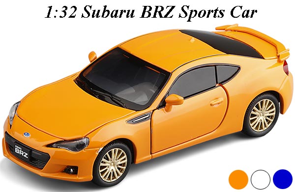 1:32 Scale Subaru BRZ Sports Car Diecast Toy