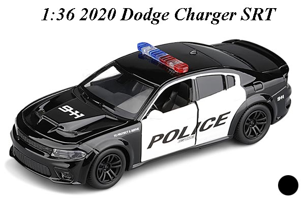 1:36 Scale Police 2020 Dodge Charger SRT Diecast Toy