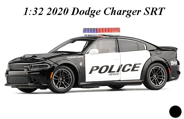 1:32 Scale Police 2020 Dodge Charger SRT Diecast Car Toy