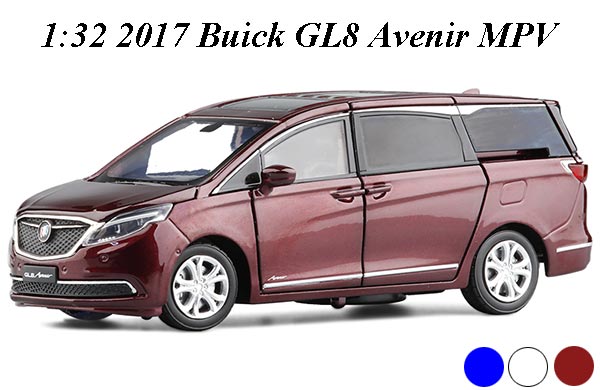 1:32 Scale 2017 Buick GL8 Avenir MPV Diecast Toy