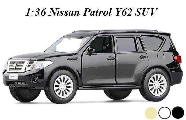1:36 Scale Nissan Patrol Y62 SUV Diecast Toy