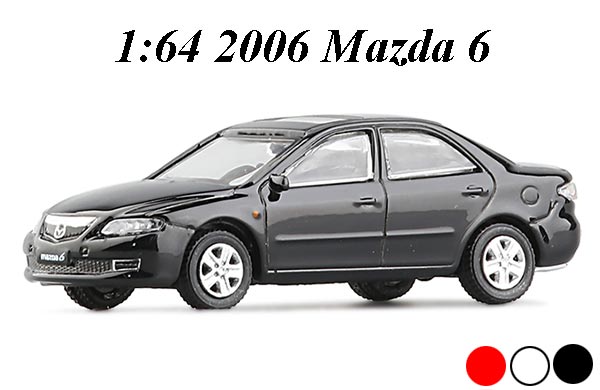 1:64 Scale 2006 Mazda 6 Diecast Car Toy