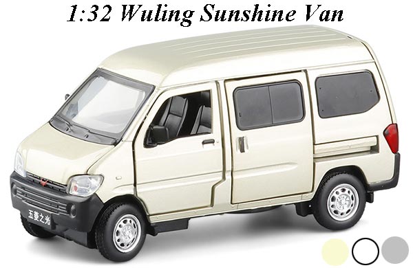 1:32 Scale Wuling Sunshine Van Diecast Toy