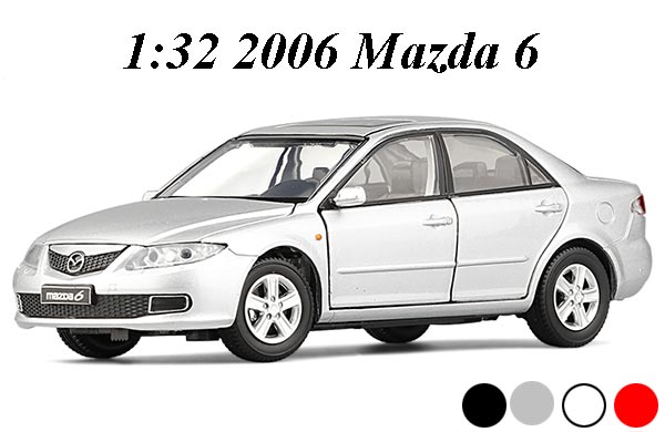 1:32 Scale 2006 Mazda 6 Diecast Car Toy