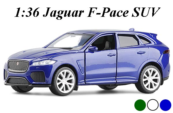 1:36 Scale Jaguar F-Pace SUV Diecast Toy