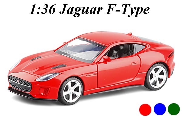 1:36 Scale Jaguar F-Type Diecast Car Toy