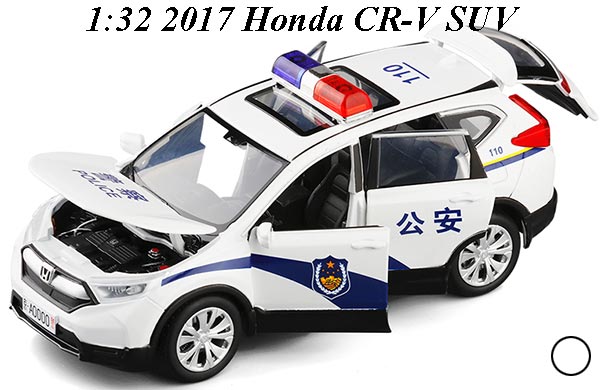 1:32 Scale Police 2017 Honda CR-V SUV Diecast Toy