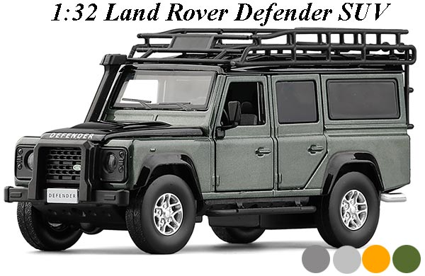 1:32 Scale Land Rover Defender SUV Diecast Toy