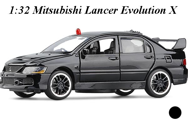 1:32 Scale Mitsubishi Lancer Evolution X Diecast Car Toy