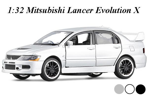 1:32 Scale Mitsubishi Lancer Evolution X Car Diecast Toy