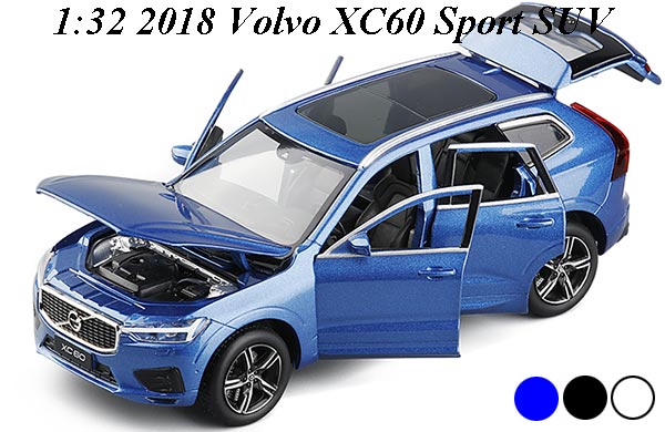 1:32 Scale Kids 2018 Volvo XC60 Sport SUV Diecast Toy