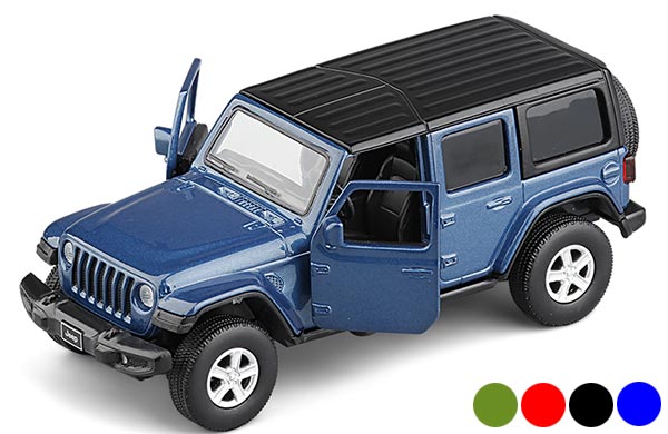 1:36 Scale Jeep Wrangler SUV Diecast Toy