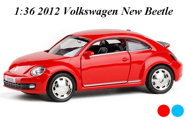 1:36 Scale 2012 Volkswagen New Beetle Diecast Car Toy