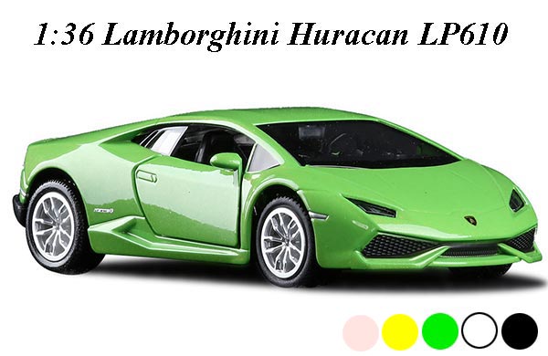 1:36 Scale Lamborghini Huracan LP610 Diecast Car Toy