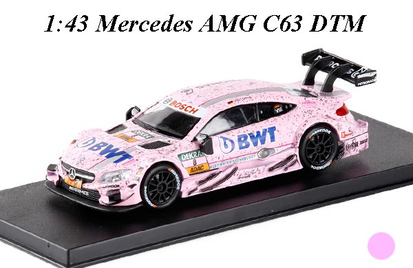1:43 Scale NO.8 BWT Mercedes AMG C63 DTM Diecast Model