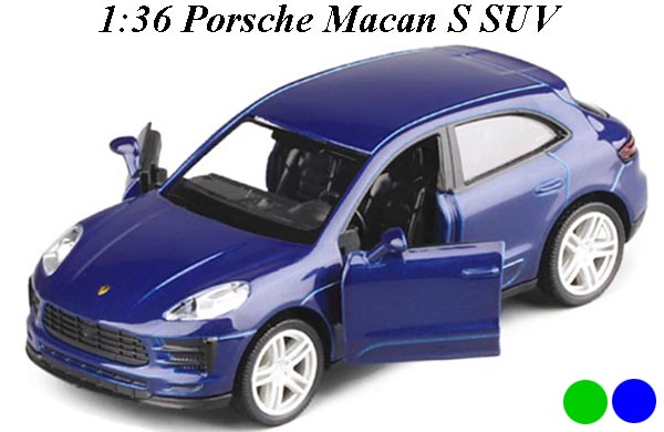 1:36 Scale Porsche Macan S SUV Diecast Toy