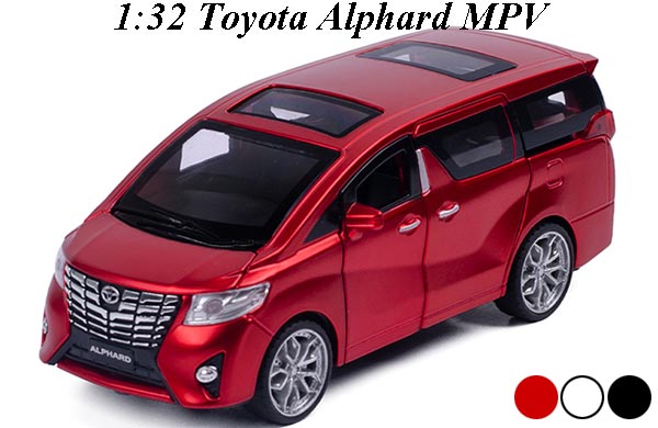 1:32 Scale Toyota Alphard MPV Diecast Toy