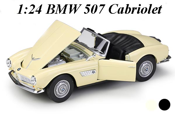 1:24 Scale BMW 507 Cabriolet Diecast Car Model