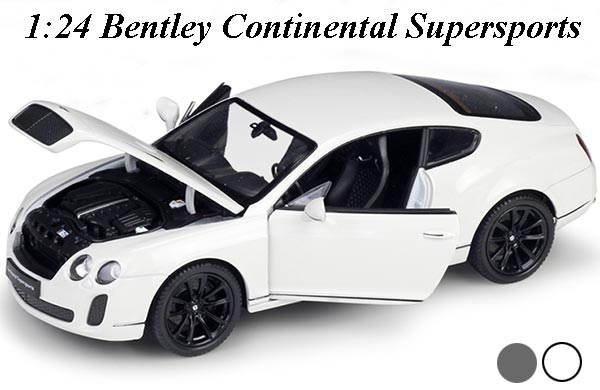 1:24 Scale Bentley Continental Supersports Diecast Car Model