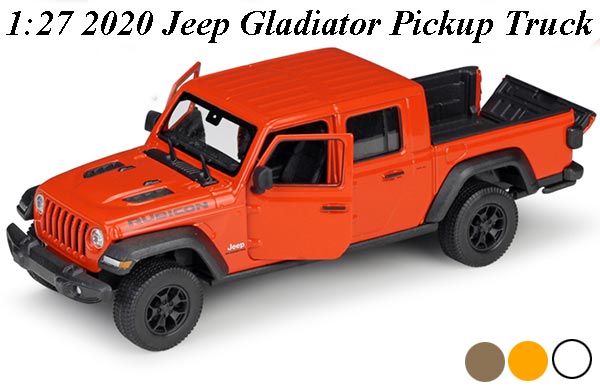 1:27 Scale 2020 Jeep Gladiator Pickup Truck Diecast Model