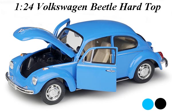 1:24 Scale Volkswagen Beetle Hard Top Diecast Car Model
