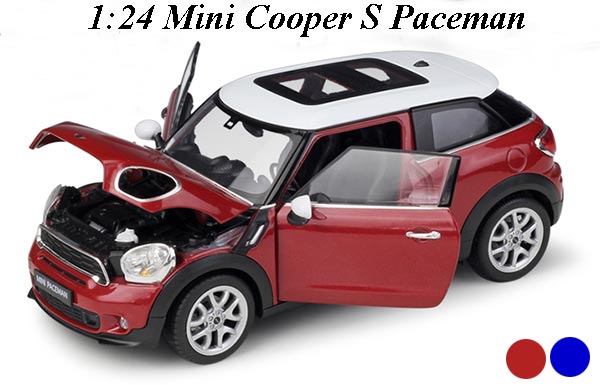 1:24 Scale Mini Cooper S Paceman Diecast Car Model