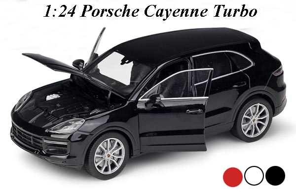 1:24 Scale Porsche Cayenne Turbo SUV Diecast Model
