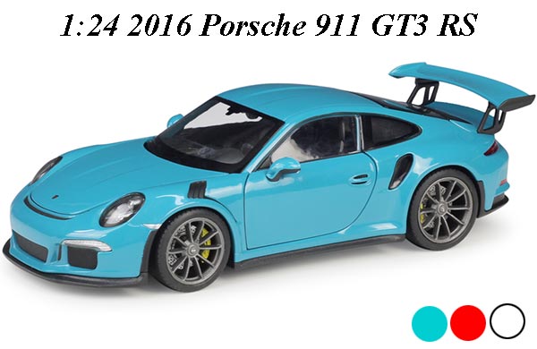 1:24 Scale 2016 Porsche 911 GT3 RS Diecast Car Model