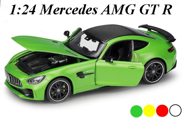 1:24 Scale Mercedes AMG GT R Diecast Car Model
