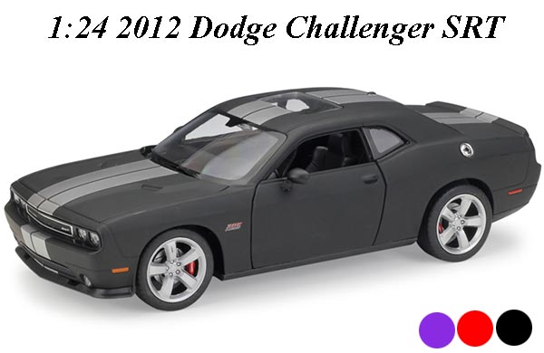 1:24 Scale 2012 Dodge Challenger SRT Diecast Car Model