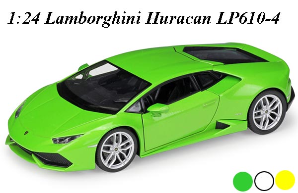 1:24 Scale Lamborghini Huracan LP610-4 Diecast Car Model