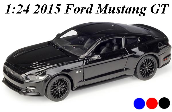 1:24 Scale 2015 Ford Mustang GT Diecast Car Model