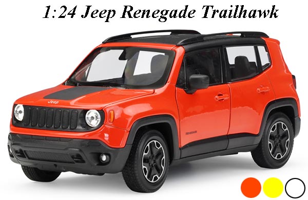 1:24 Scale Jeep Renegade Trailhawk SUV Diecast Model