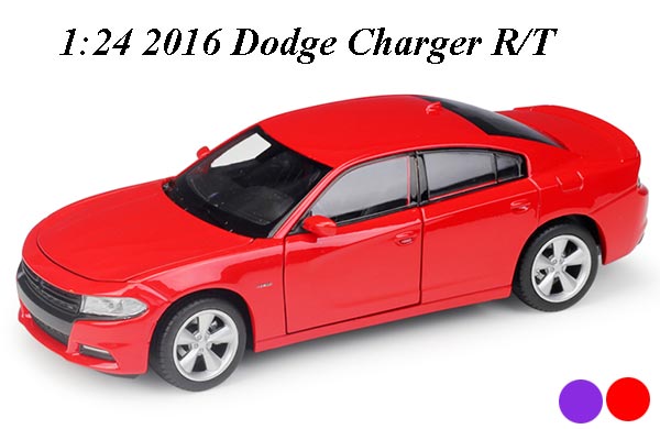 1:24 Scale 2016 Dodge Charger R/T Diecast Car Model