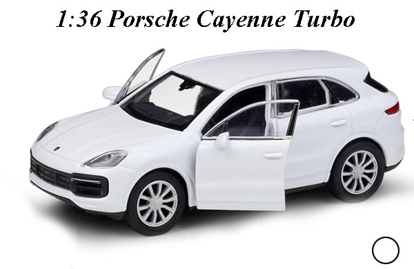 1:36 Scale Porsche Cayenne Turbo SUV Diecast Toy