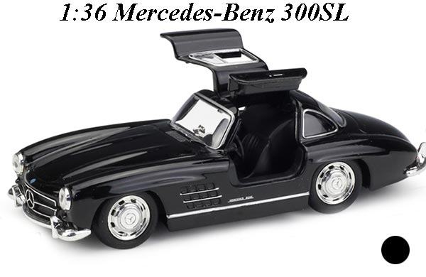 1:36 Scale Mercedes-Benz 300SL Diecast Car Toy