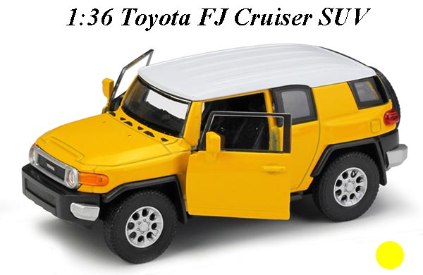 1:36 Scale Toyota FJ Cruiser SUV Diecast Toy