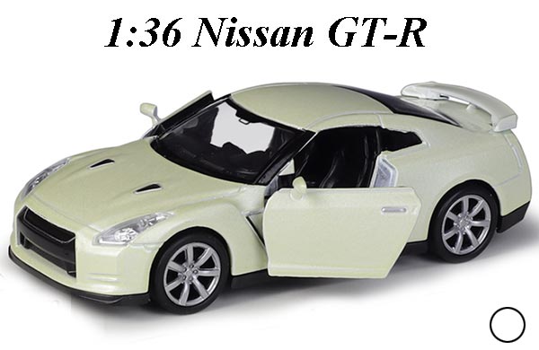 1:36 Scale Nissan GT-R Diecast Car Toy