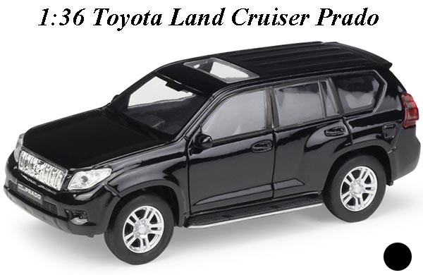 1:36 Scale Toyota Land Cruiser Prado SUV Diecast Toy