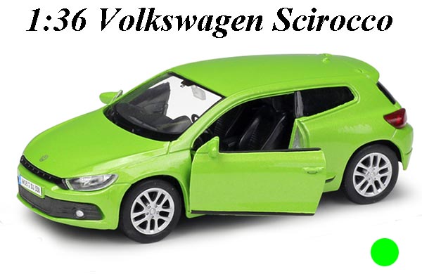 1:36 Scale Volkswagen Scirocco Diecast Car Toy