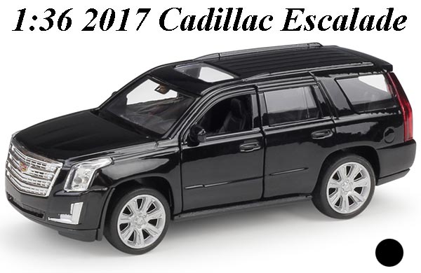 1:36 Scale 2017 Cadillac Escalade SUV Diecast Toy