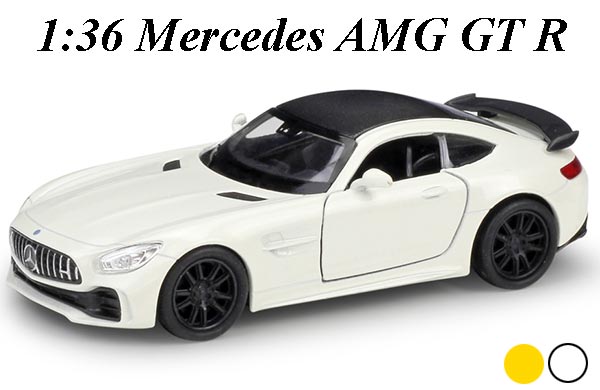 1:36 Scale Mercedes AMG GT R Diecast Car Toy