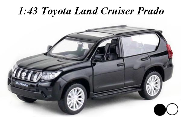 1:43 Scale Toyota Land Cruiser Prado SUV Diecast Toy