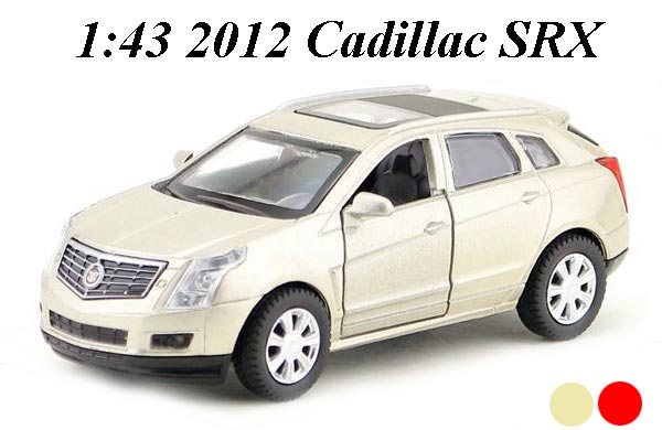 1:43 Scale 2012 Cadillac SRX Diecast Toy