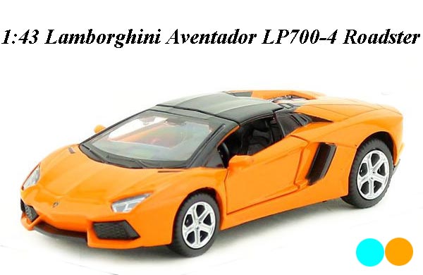 1:43 Scale Lamborghini Aventador LP700-4 Roadster Diecast Toy