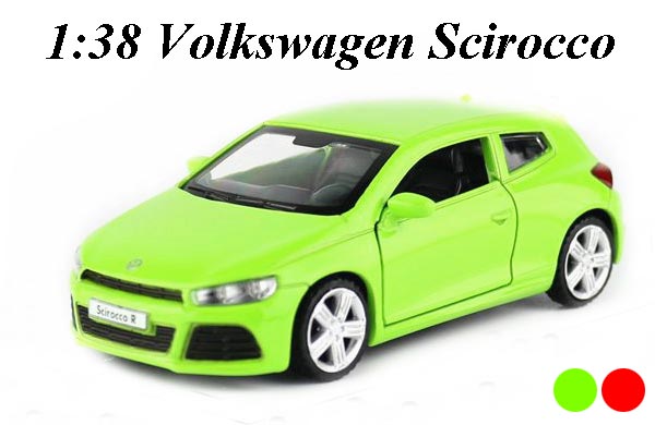 1:38 Scale Volkswagen Scirocco Diecast Car Toy