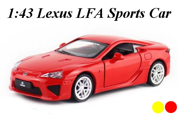 1:43 Scale Lexus LFA Sports Car Diecast Toy